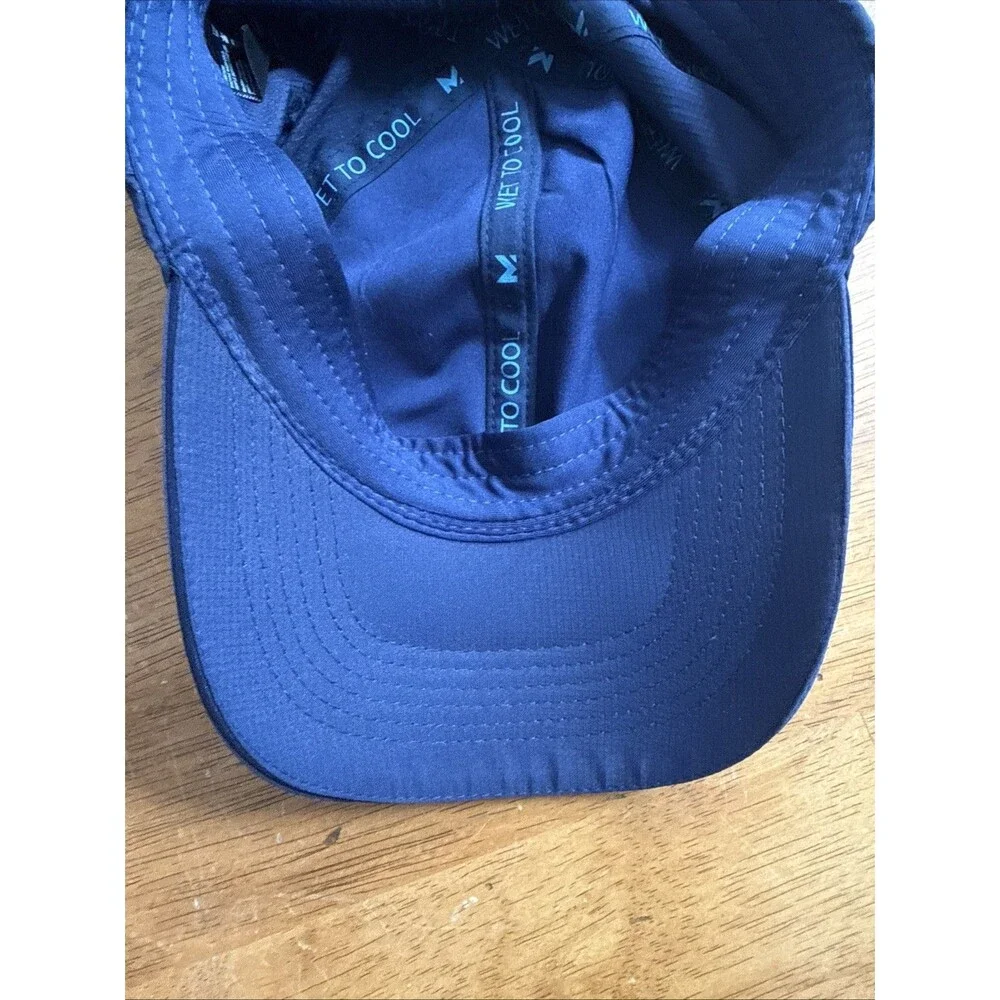 MISSION Hat Baseball Cap Men's Adjustable Navy Blue Performance Cooling
